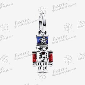 Pandora Moveable Nutcracker Dangle Charm
